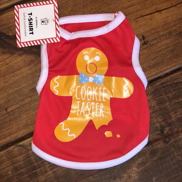 Christmas Cookie Taster Doggy tshirt - Picture 6 of 6
